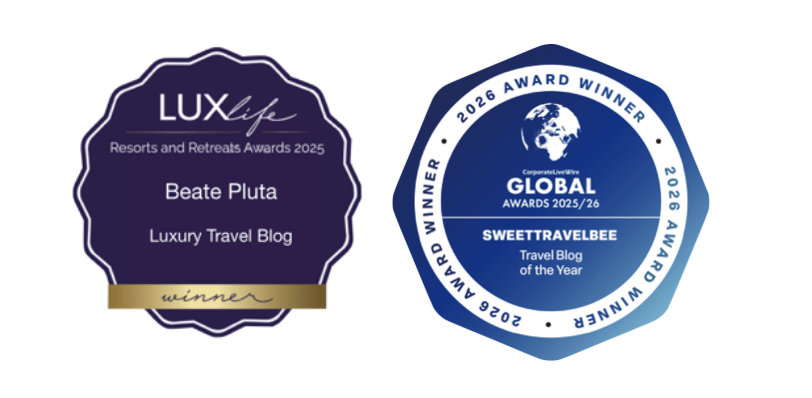 Winning Luxury Travel Blog 2025 Sweettravelbee